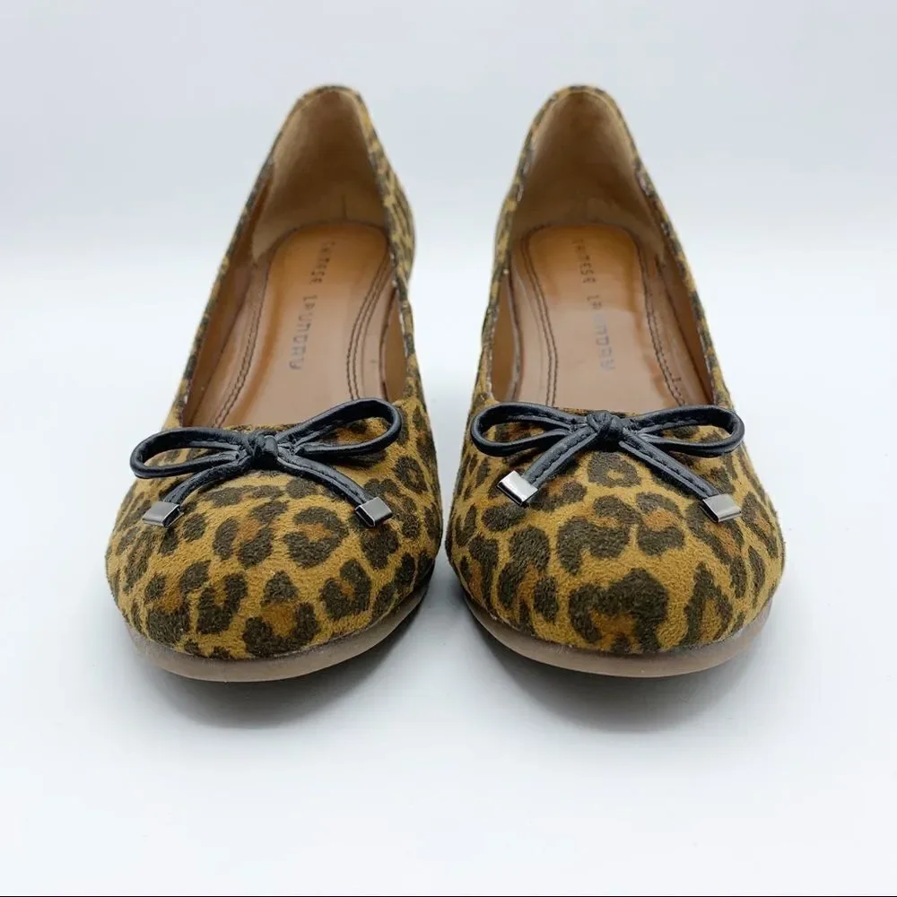 Chinese Laundry Alliwant Leopard Print Print Wedge‎